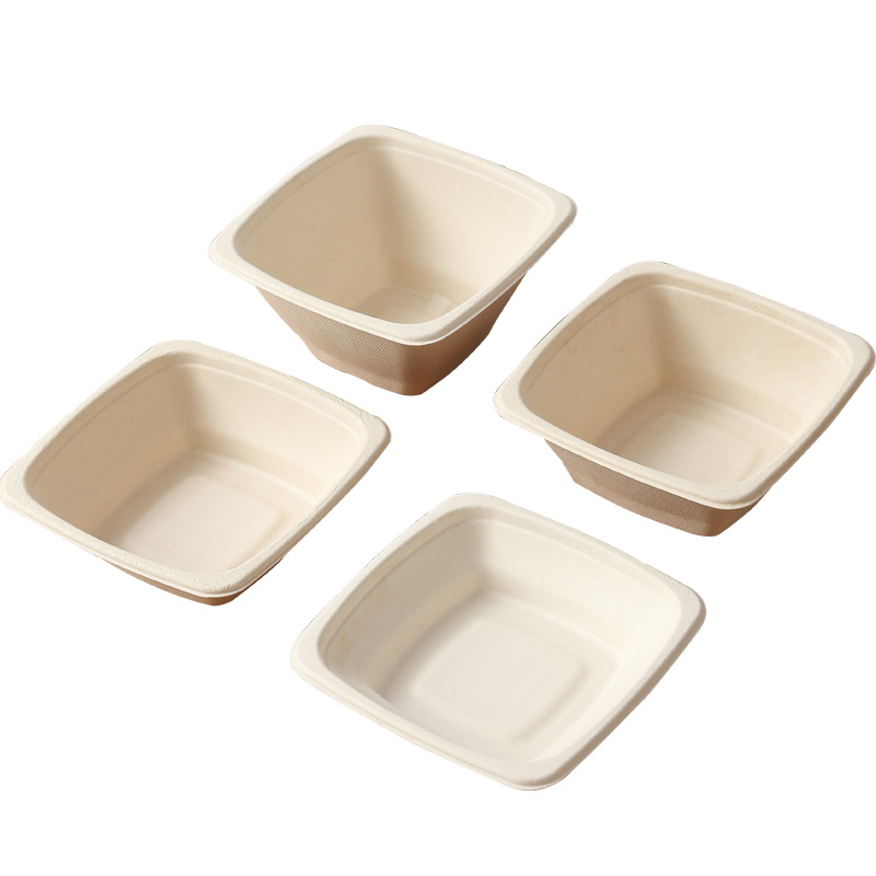 Bagasse Square Dessert Bowl