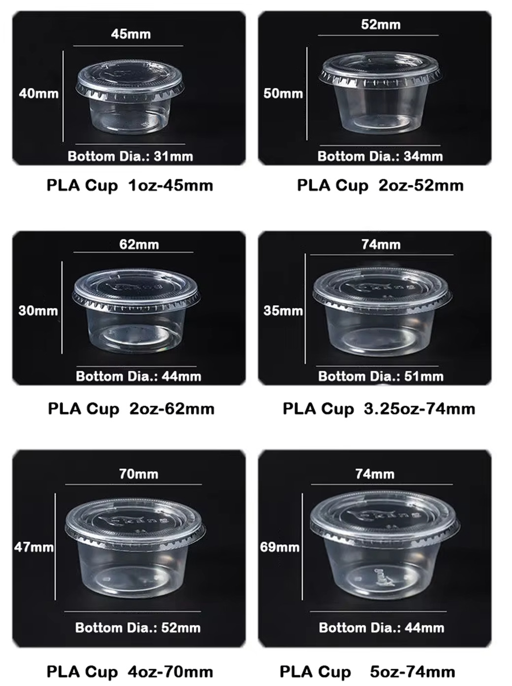 PLA Clear Cup