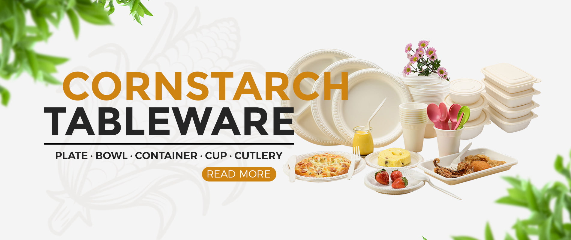 Cornstarch Tableware