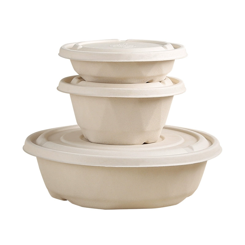 Compostable Sugarcane Round Bowl