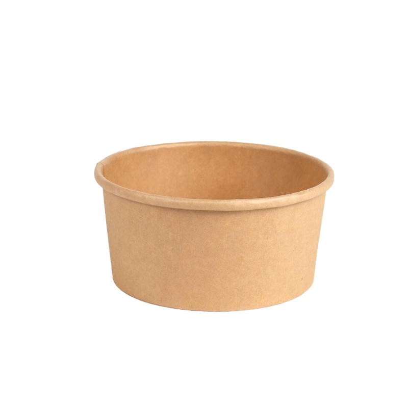 Kraft Paper Salad Round Bowl