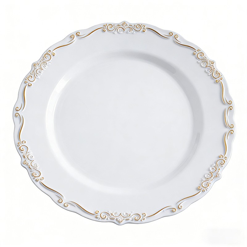 Embossed Lace Rim Tableware
